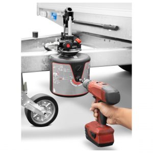 Einachs-Rückwärtskipper HUK 152314 mit Aluminiumbordwänden