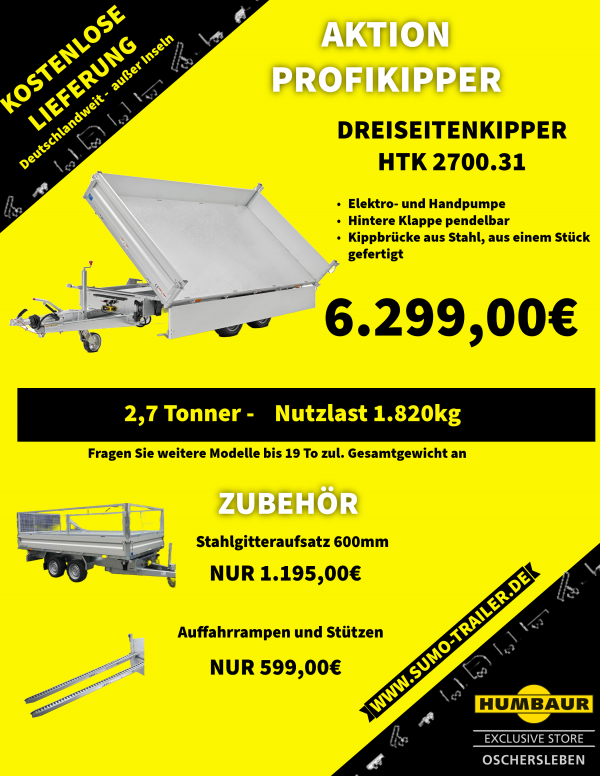 Dreiseitenkipper HTK 2700.31
